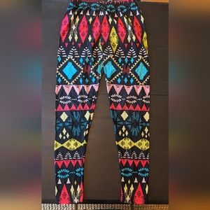 Purple Puddle Leggings